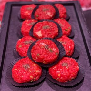 Carpaccio burger