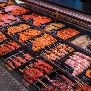 Barbecue vlees