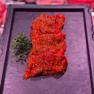 Steak gemarineerd